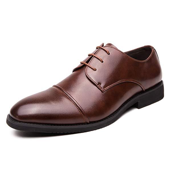 VALENTINO | MEN'S CLASSIC BUSINESS LEATHER SHOES