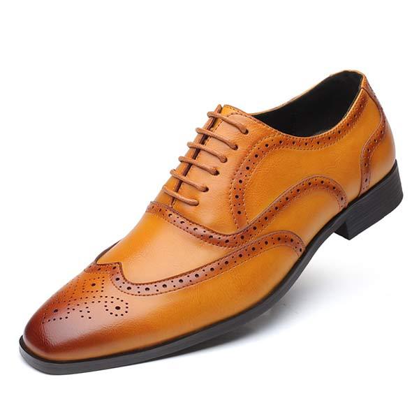 VALENTINO | MEN'S BROGUE BUSINESS SHOES