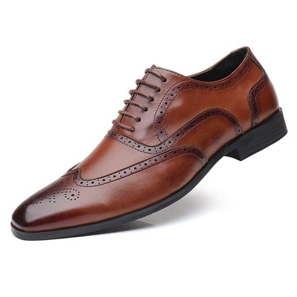 VALENTINO | MEN'S BROGUE BUSINESS SHOES