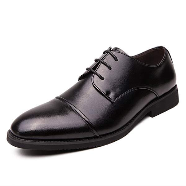 VALENTINO | MEN'S CLASSIC BUSINESS LEATHER SHOES