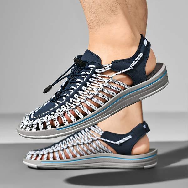 MARTIN | MEN'S HANDWOVEN BEACH SANDALS