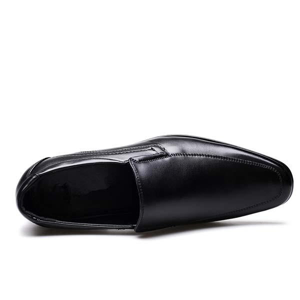 VALENTINO | MEN'S SLIP ON SMALL SQUARE LEATHER SHOES