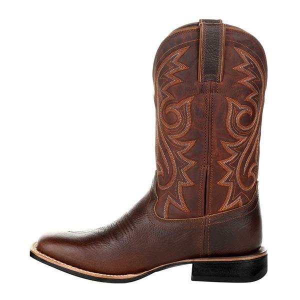 MARTIN | MEN'S VINTAGE EMBROIDERED TALL BOOTS
