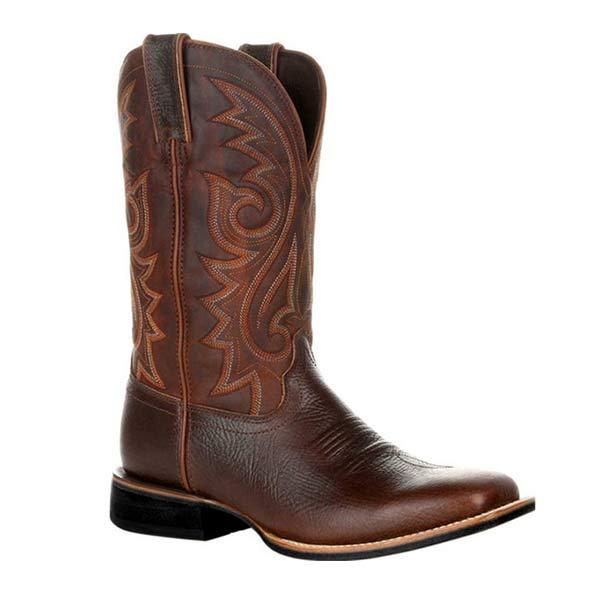MARTIN | MEN'S VINTAGE EMBROIDERED TALL BOOTS