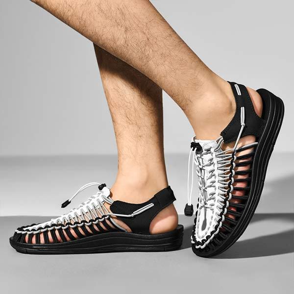 MARTIN | MEN'S HANDWOVEN BEACH SANDALS