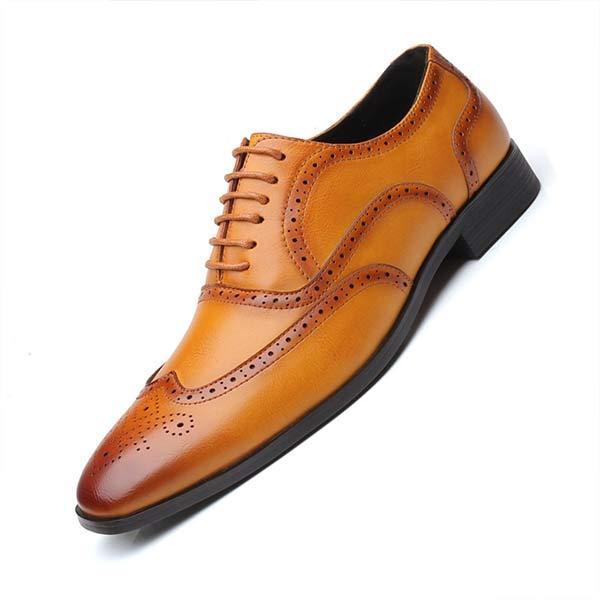 VALENTINO | MEN'S BROGUE BUSINESS SHOES