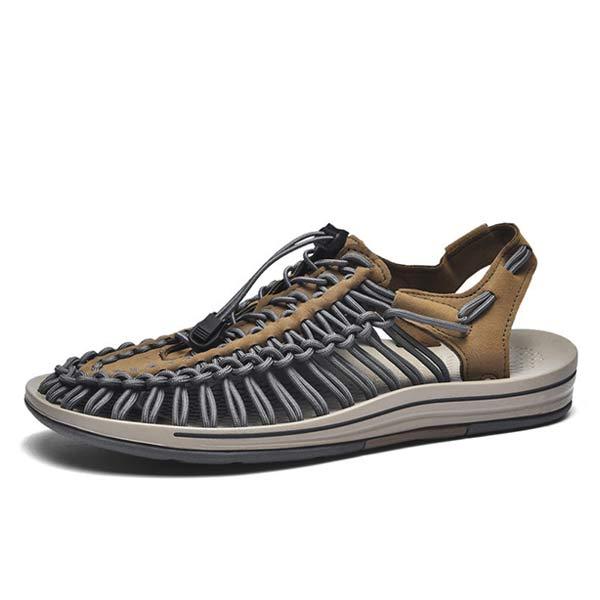 MARTIN | MEN'S HANDWOVEN BEACH SANDALS