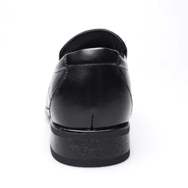 VALENTINO | MEN'S SLIP ON SMALL SQUARE LEATHER SHOES