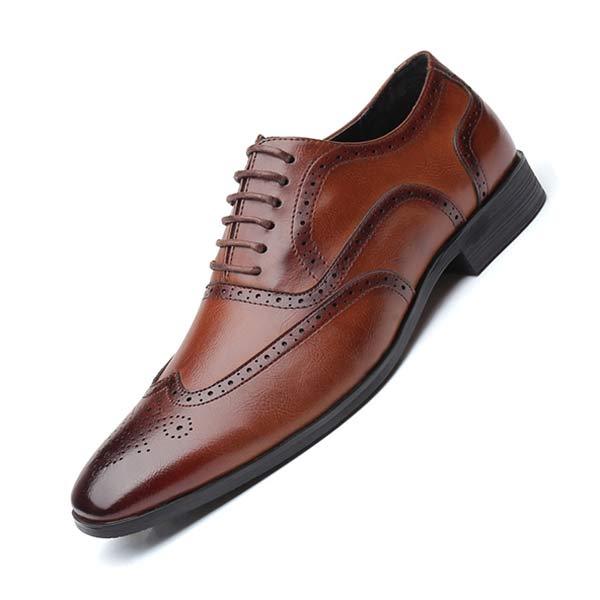 VALENTINO | MEN'S BROGUE BUSINESS SHOES